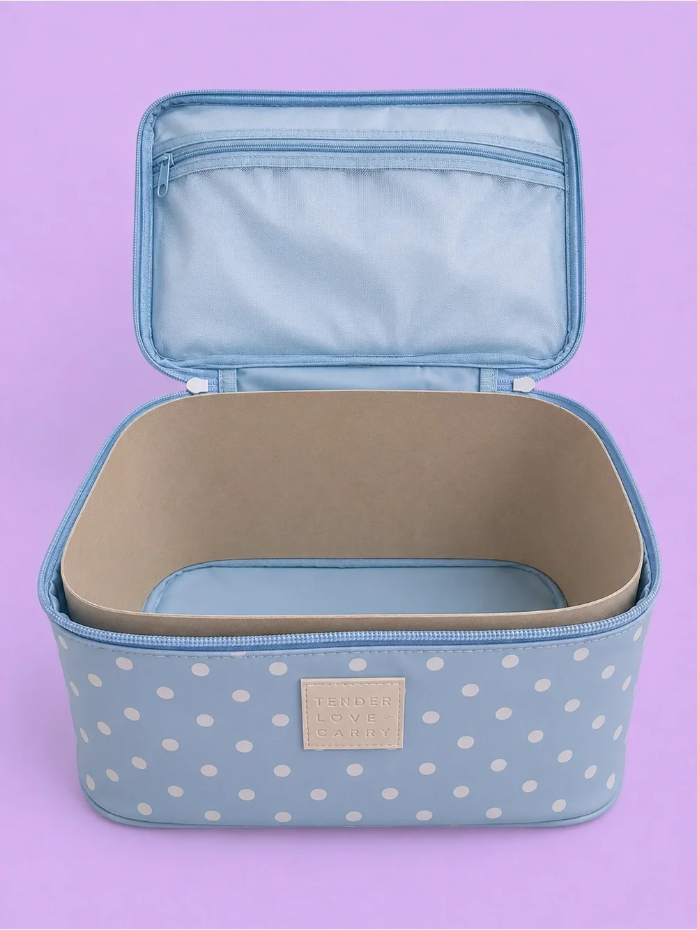 Polka Dot Makeup Bag